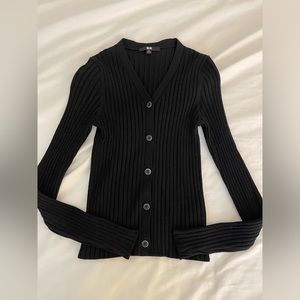 Uniqlo ribbed cardigan